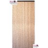 rideau de porte bambou et perle de bois