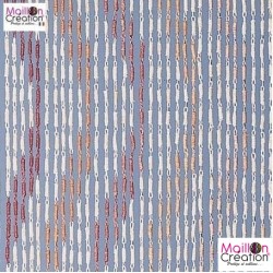 Serpentine corn curtain Morel - 2