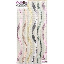 Serpentine corn curtain Morel - 3