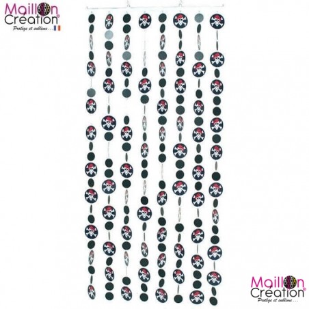 rideau de porte décoratif pirates