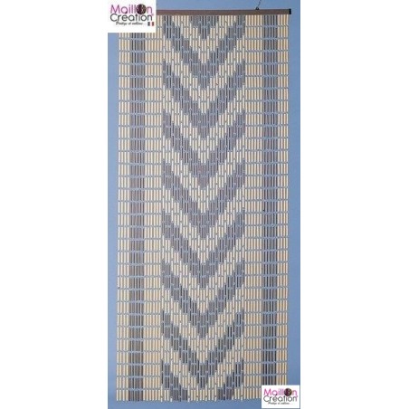 rideau en batônnets de plastique