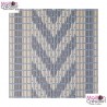 Rideau plastique Dessin motif chevron