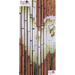 rideau de porte en bambou