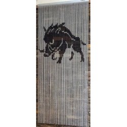 Door curtain "Wild boar"