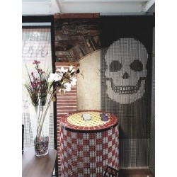 Rideau chaînette aluminium