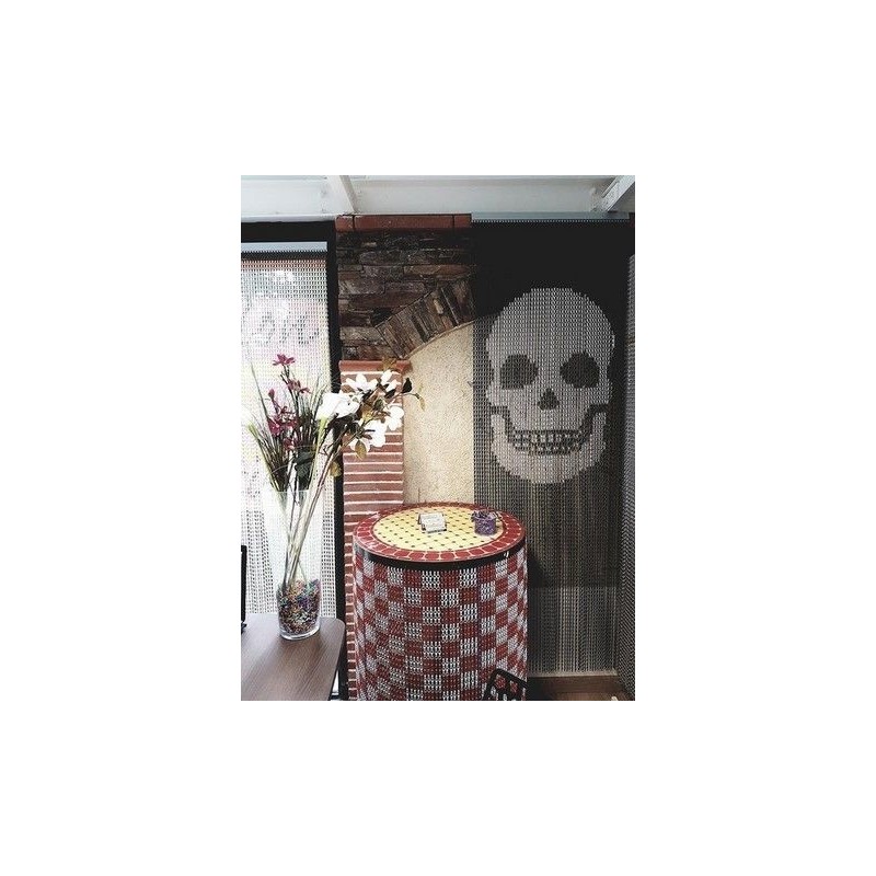 "Skull" door curtain "Skull" door curtain