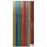 Rideau lanière plastique multicolore