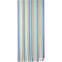 Multicolored strip door curtain Morel - 1