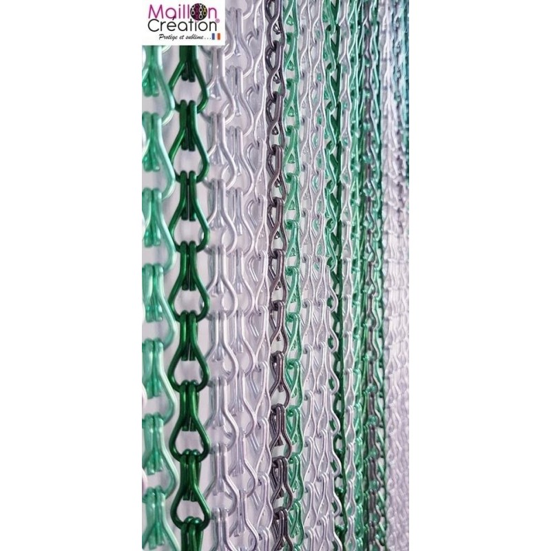 Rideau de porte modèle MC en chaîne pour votre pièce