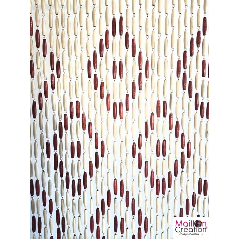 rideau en olive de bois