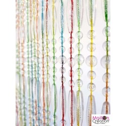 multicolor bead curtain