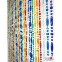 90 x 220 cm - Portière perlé Arc-en-ciel