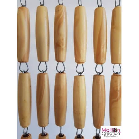 rideau de porte perles de buis