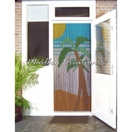 Rideau de porte moustiquaire avec hauteur de plus de 220 cm