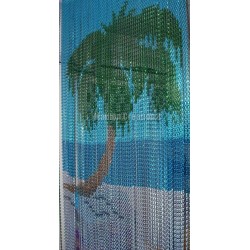 Door curtain "Big palm tree"