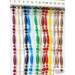 Choose the color of the bead curtain