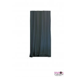 slate color marseillais curtain