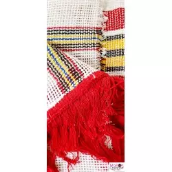 Marseille red curtain 2