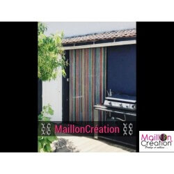 outdoor separation curtain