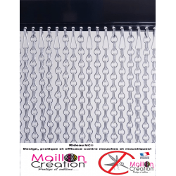 Rideau porte extérieur