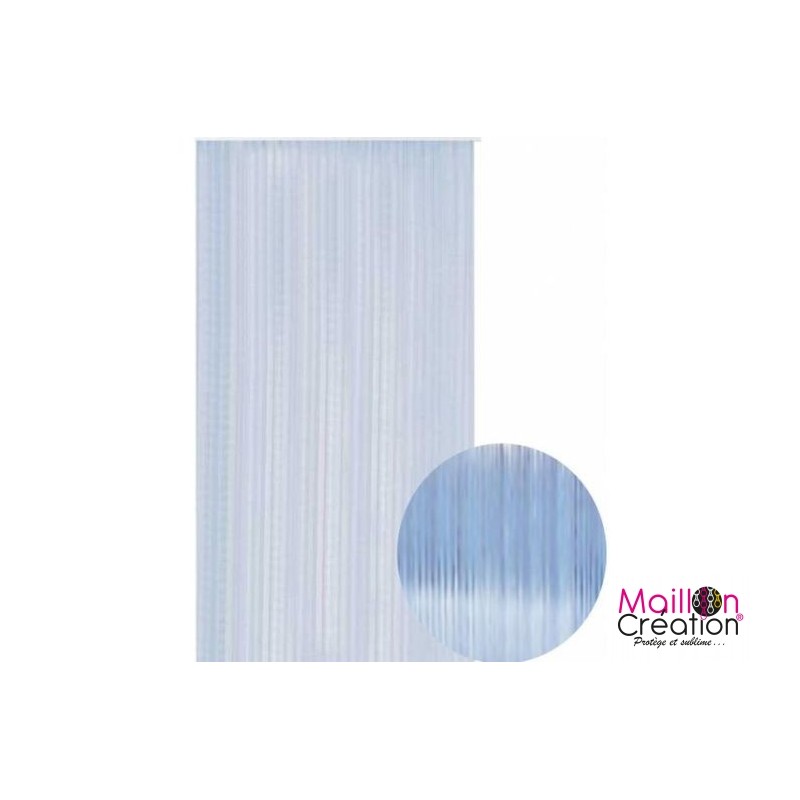 rideau plastique couleur cristal