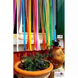 protection en lamelles plastique multicolore contre les insectes