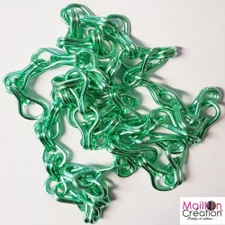 anise green chain by the meter to make curtains