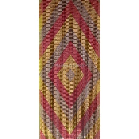 Rideau chaînette pour porte extérieur