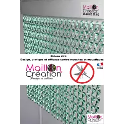 anise green chain fly curtain
