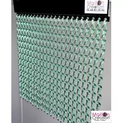 anise green chain curtain