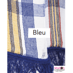 rideau porte marseillais bleu