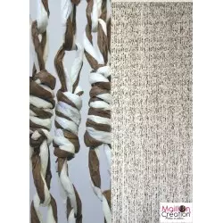 Rideau de porte en papier tressé - Marbella