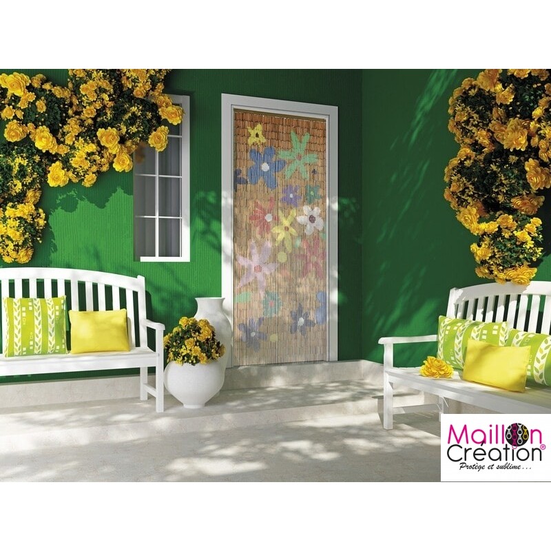 Rideau bâtonnet de bambou