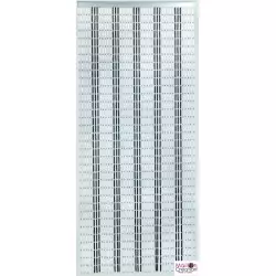 rideau bâtonnets plastique enchaînés