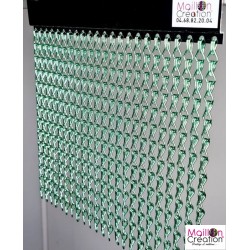 rideau chainette vert anis