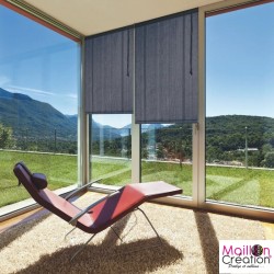 store couleur ardoise pour extérieur