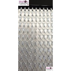 rideau sur mesure de porte design en aluminium