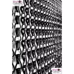 écran de porte maille aluminium