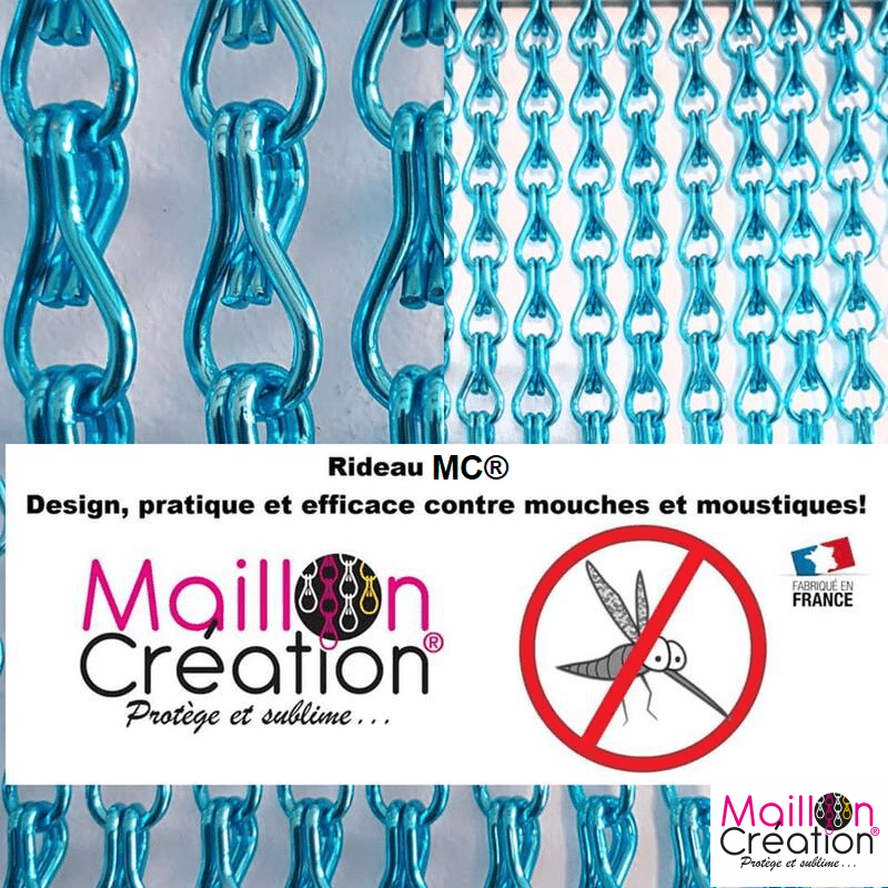 Rideau 5 couleurs acidulées - Sur mesure