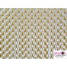rideau moustiquaire en chaine aluminium jaune