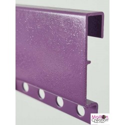 barre violette pour rideaux chainettes