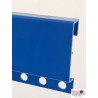 barre (tringle) bleu pour réalisation d'un rideau moustiquaire à chainette