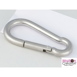 Stainless steel carabiner for shade sail