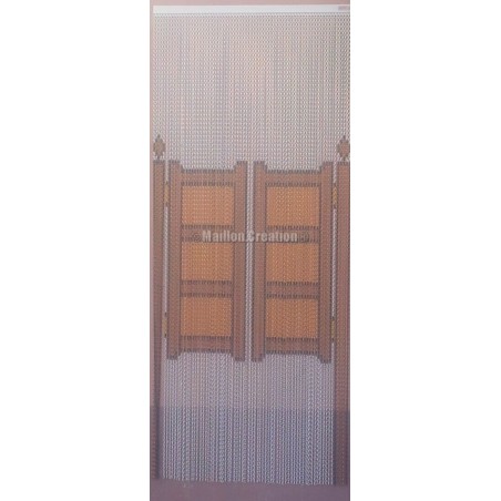 Rideau chaînette aluminium