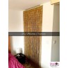 rideau de porte en bambou