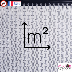 Rideau de porte anti-mouche