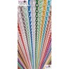 Rideaux de porte en chaîne alu multicolore