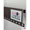 Barre au mètre marron anti-mouches