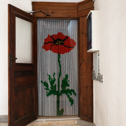 Maillon Création expert en rideau de porte chaîne avec dessin