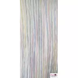 Multicolor plastic exterior door curtain